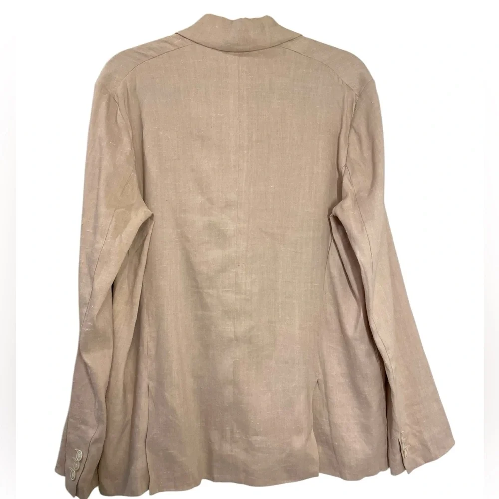 Isabel Marant Linen Double Breasted Blazer